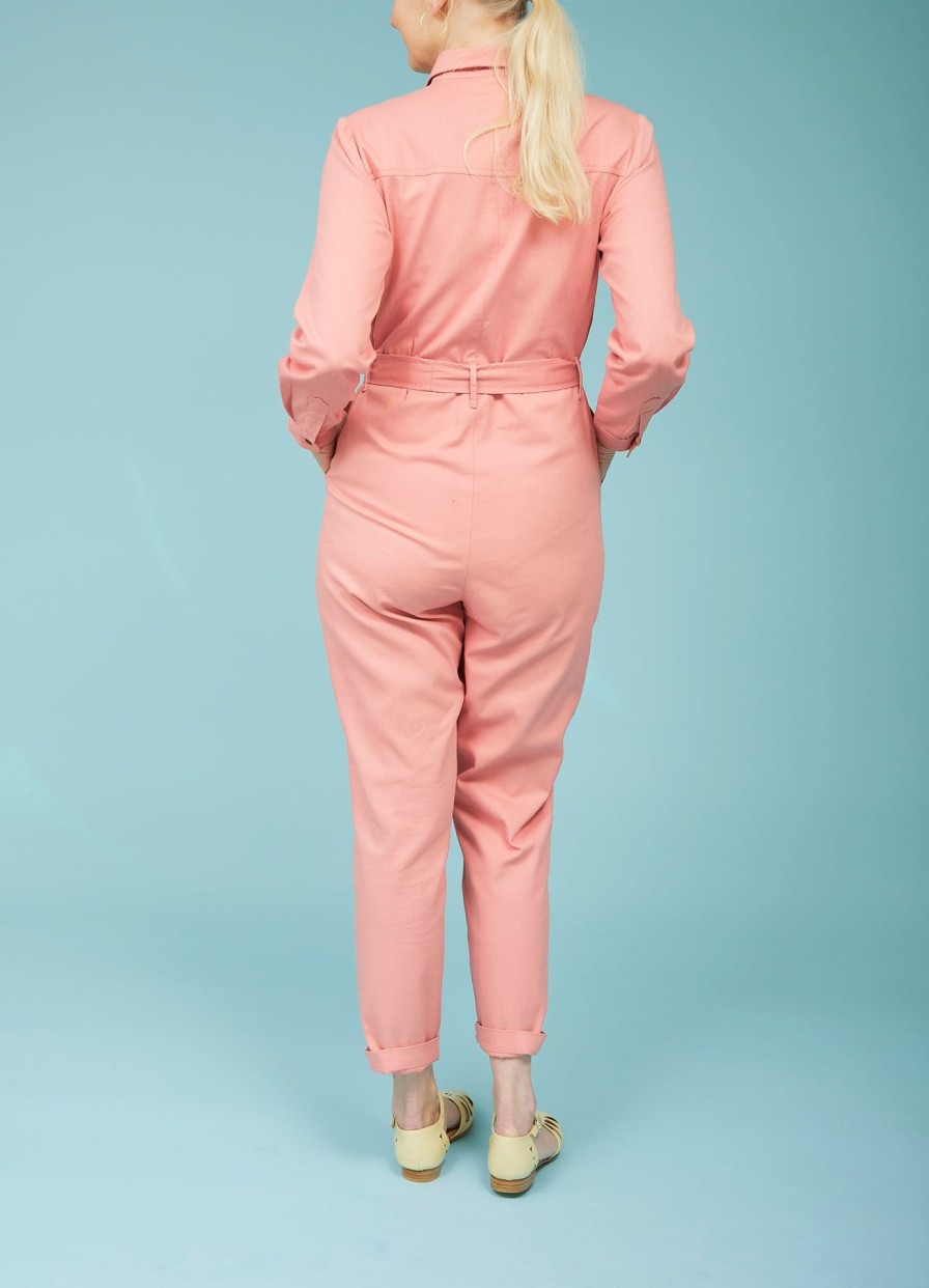 Women Sugarhill Brighton Jumpsuits | Anwen Boilersuit-Rose Pink