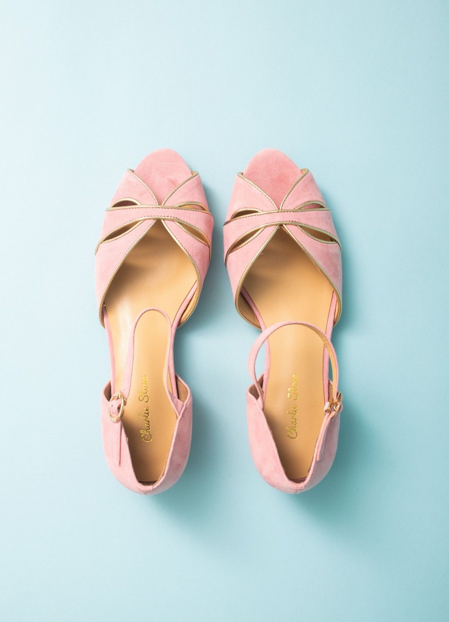 Women Charlie Stone shoes Sandals | Athina Sandals-Blush