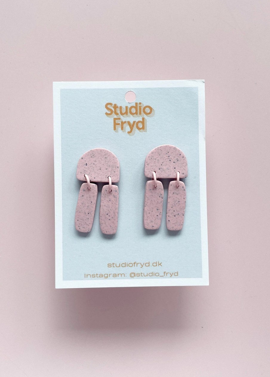 Women Studio Fryd Jewelry | Ellie Earrings-Pink