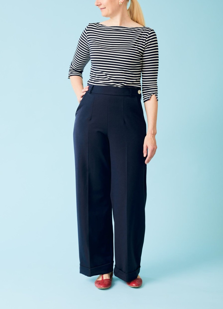 Women Weekend Doll Trousers | Classic High Waist Pants