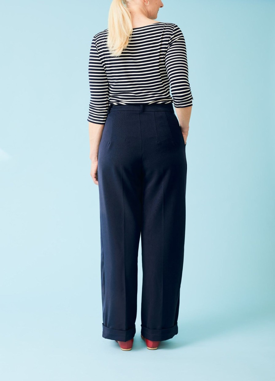 Women Weekend Doll Trousers | Classic High Waist Pants