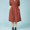 Women Emily and Fin Dresses | Stella Auburn Mini Spot Shirt Dress