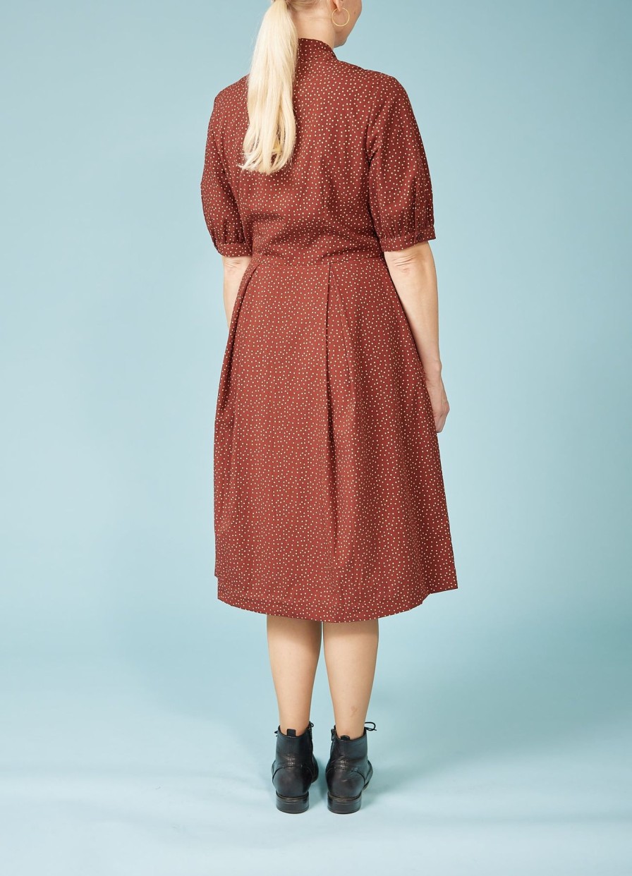 Women Emily and Fin Dresses | Stella Auburn Mini Spot Shirt Dress