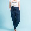 Women Very Cherry Trousers | Vera Pants Dark Denim