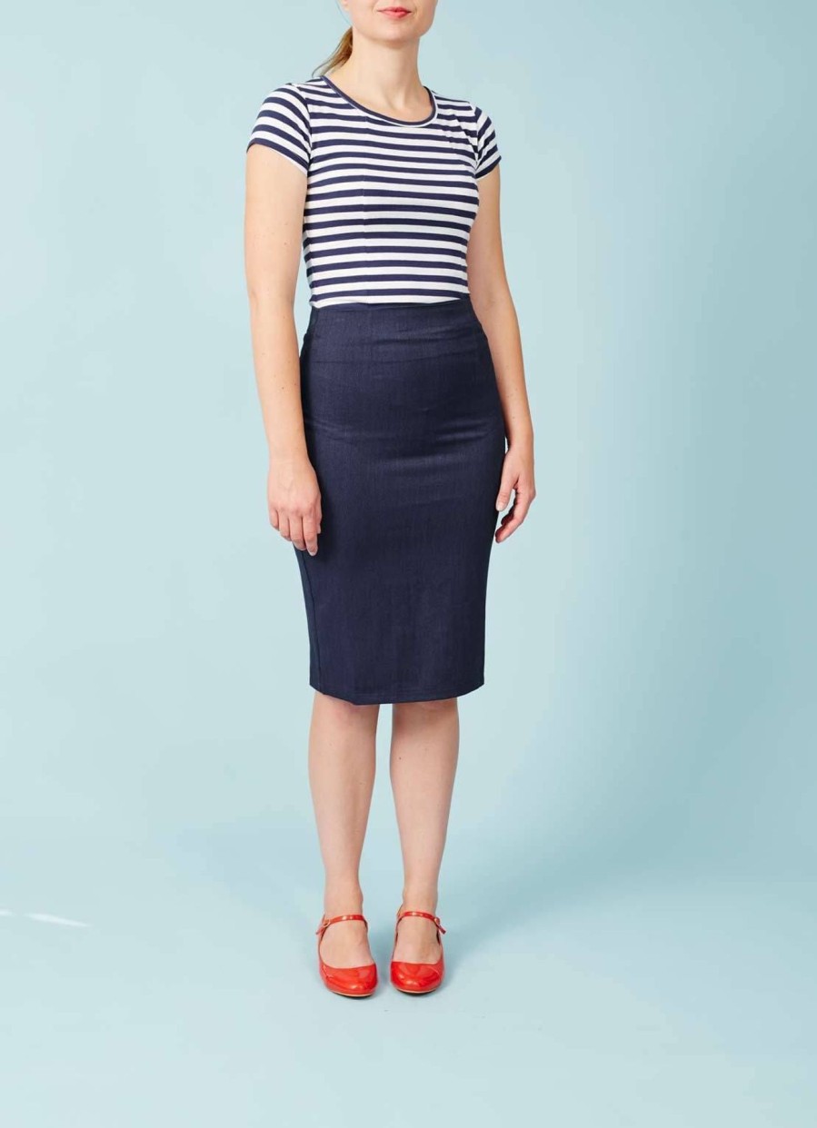 Women Banned Apparel Skirts | Paula Skirt-Dark Blue