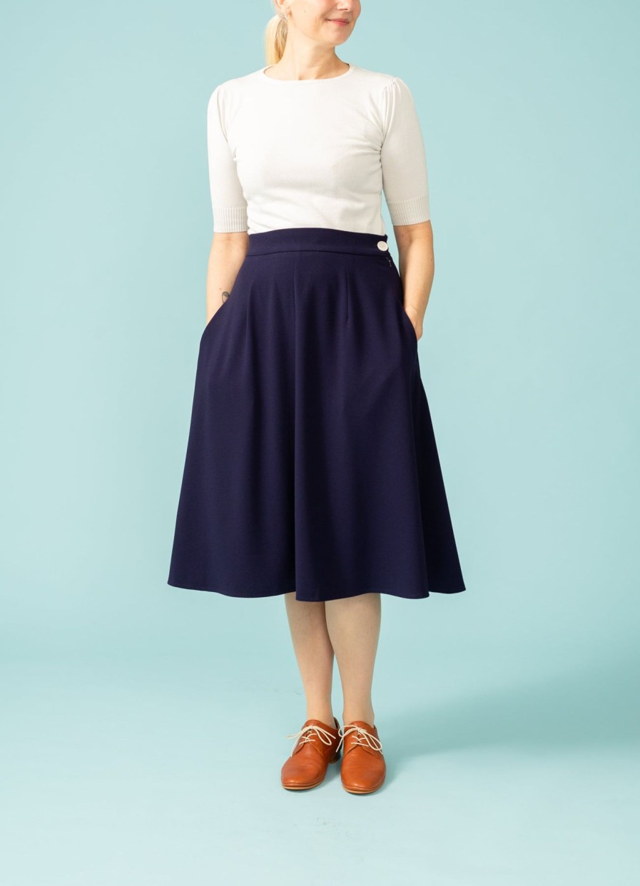 Women Weekend Doll Skirts | Classic 1940S Style A-Line Skirt