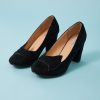 Women Banned Apparel High Heeled Shoes | Ava Pumps-Microfiber