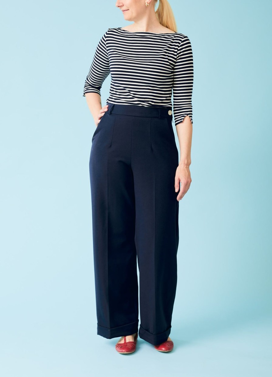 Women Weekend Doll Trousers | Classic High Waist Pants