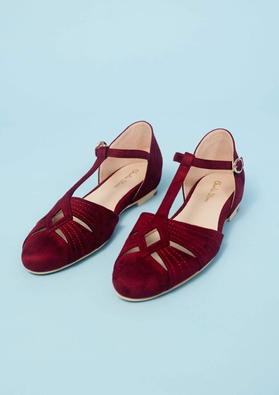 Women Charlie Stone shoes Flat Shoes | London Wine-Vegan