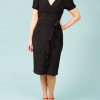 Women The Seamstress of Bloomsbury Dresses | Lillian Dress-Black