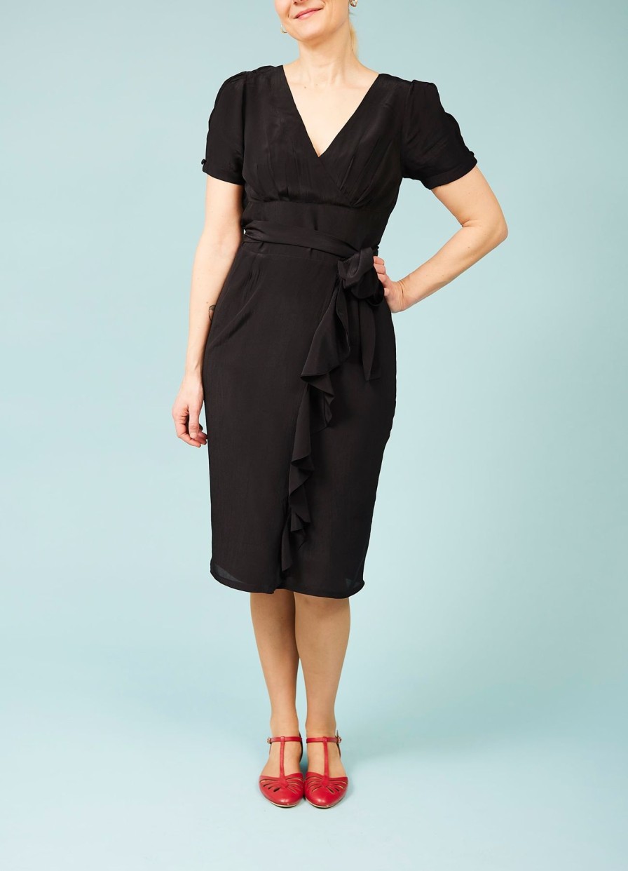 Women The Seamstress of Bloomsbury Dresses | Lillian Dress-Black