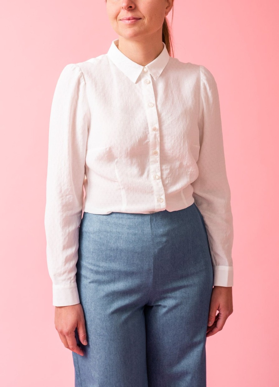 Women Very Cherry Tops | Jane Blouse Chantalle Ecru