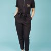 Women Sugarhill Brighton Jumpsuits | Billy Boilersuit-Black Leopard