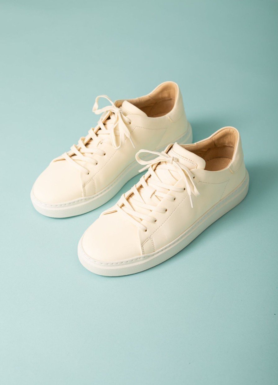 Women Ten Points Flat Shoes | Isolde Sneakers-Offwhite