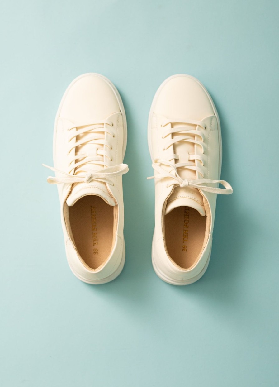 Women Ten Points Flat Shoes | Isolde Sneakers-Offwhite