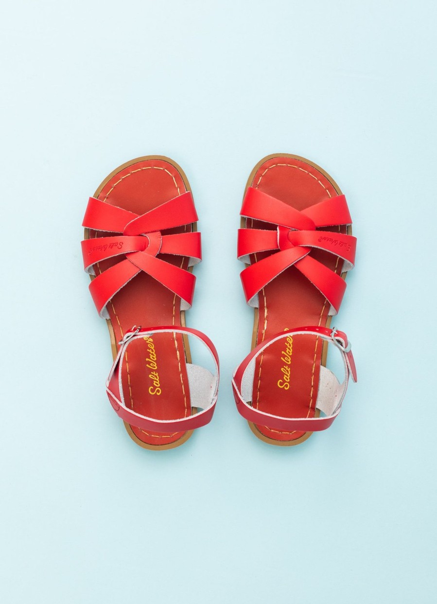 Women Saltwater Sandals Sandals | Salt Water Originals-Red