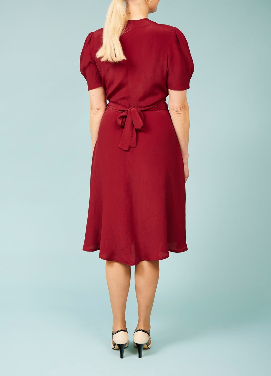 Women The Seamstress of Bloomsbury Dresses | Ruby Dress-Bordeaux