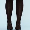 Women Trasparenze Tights | Georgia 100 Denier Wool Tights With Cashmere-Black